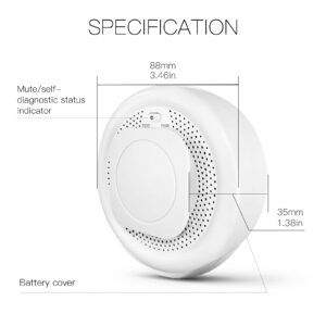 SLS smart zigbee smoke detector