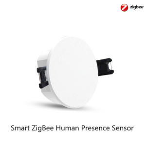 Sensor de detección corporal Zigbee blanco